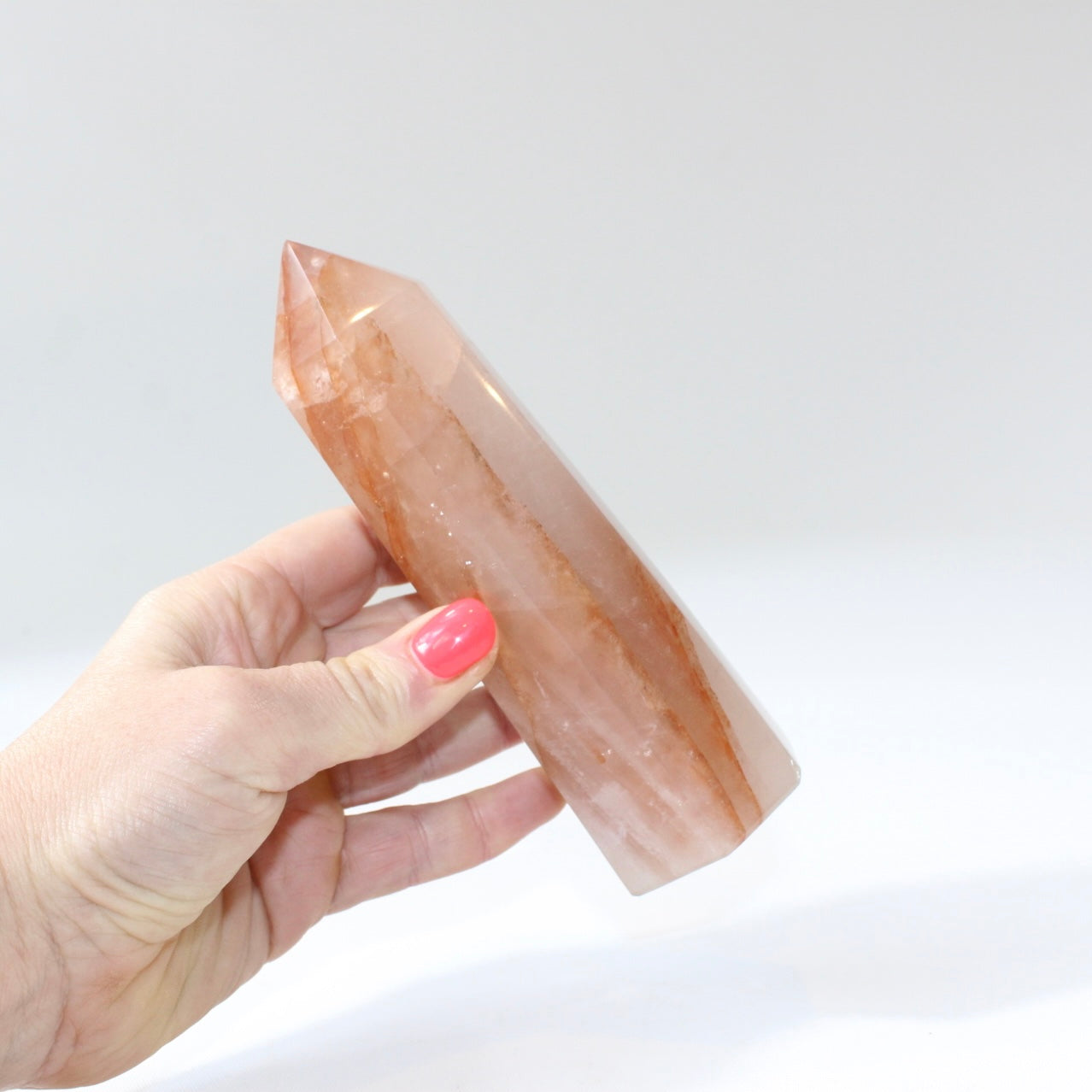 Fire quartz crystal Lamp tower. Free express shipping. Shop online from ASH&STONE crystal shop Auckland NZ. AfterPay available.