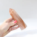 Fire quartz crystal Lamp tower. Free express shipping. Shop online from ASH&STONE crystal shop Auckland NZ. AfterPay available.