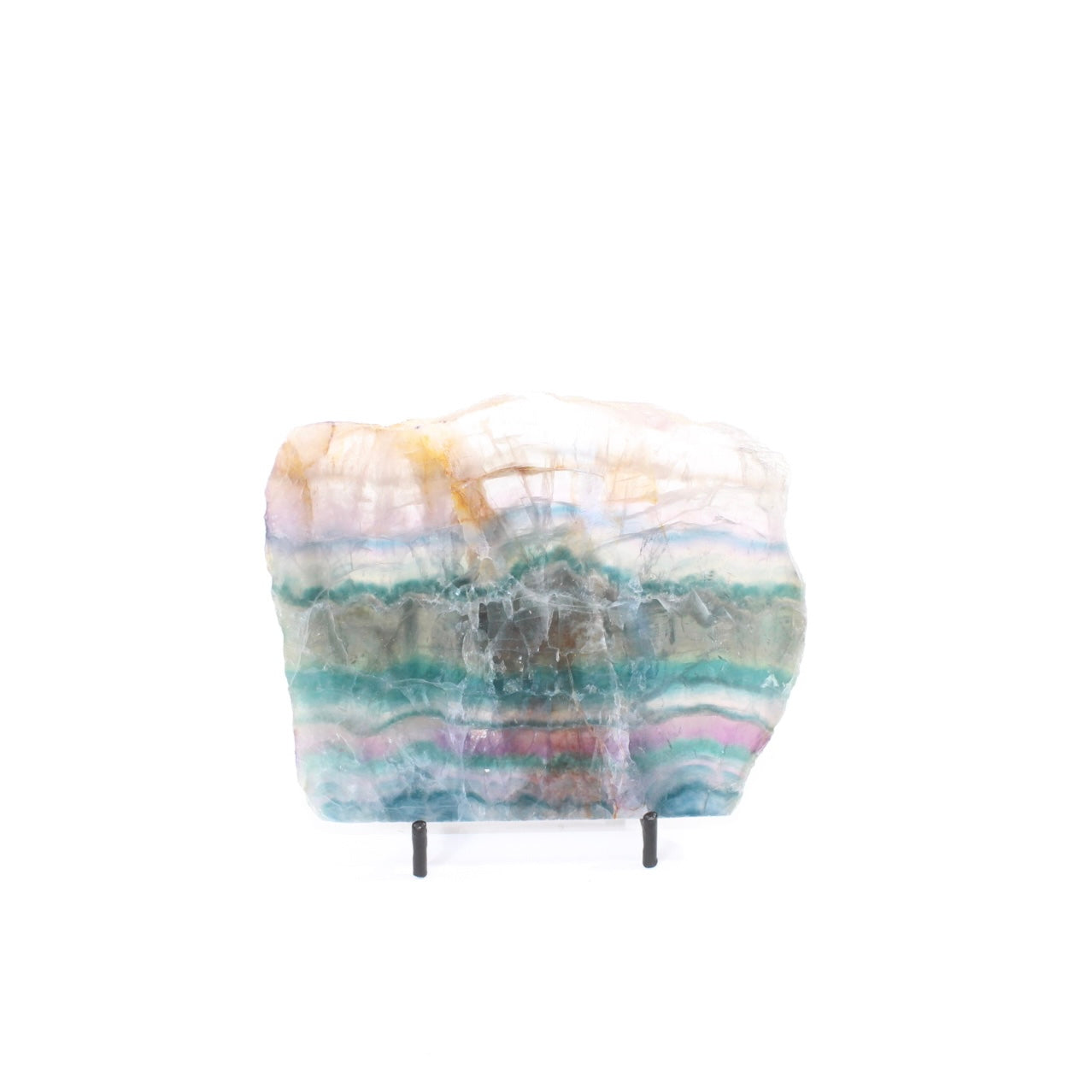 Fluorite Crystal Slice | ASH & STONE premium ethically sourced Crystals online. Free express shipping