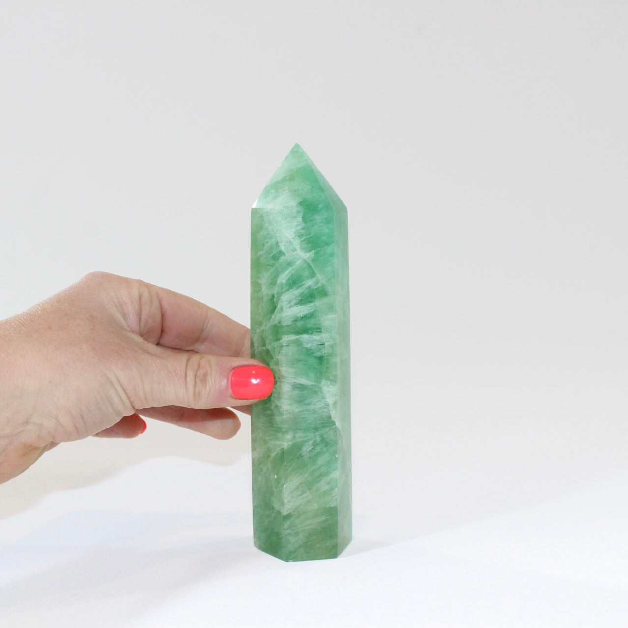 Fluorite Green Crystal Tower | ASH&STONE Crystal Jewellery Shop Auckland NZ