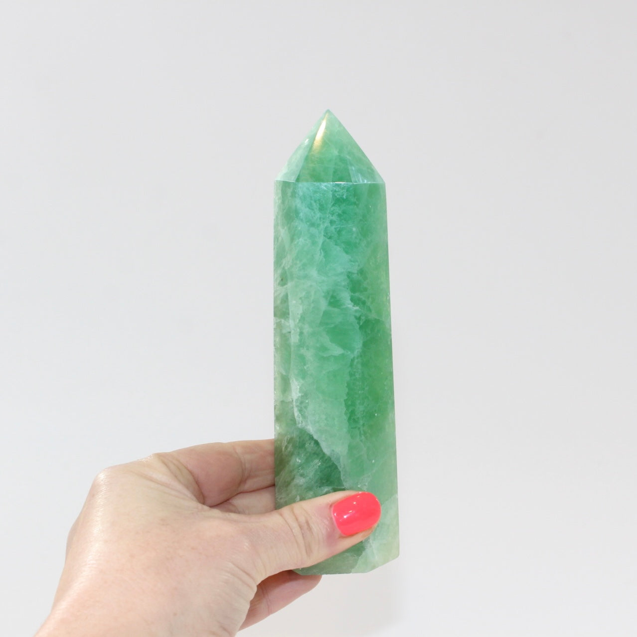 Fluorite Green Crystal Tower | ASH&STONE Crystal Jewellery Shop Auckland NZ