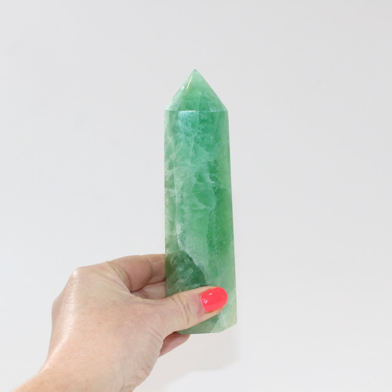 Fluorite Green Crystal Tower | ASH&STONE Crystal Jewellery Shop Auckland NZ