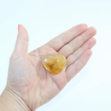 Small Golden Healer Heart | ASH&STONE.  Free express shipping. Buy online from ASH&STONE Auckland NZ. AfterPay available.