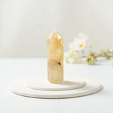 Golden Healer Crystal Tower. Free express shipping. Shop online from ASH&STONE crystal shop Auckland NZ. AfterPay available.