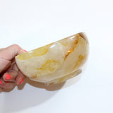 Golden Healer polished Crystal bowl. Free express shipping. Shop online from ASH&STONE crystal shop Auckland NZ. AfterPay available.