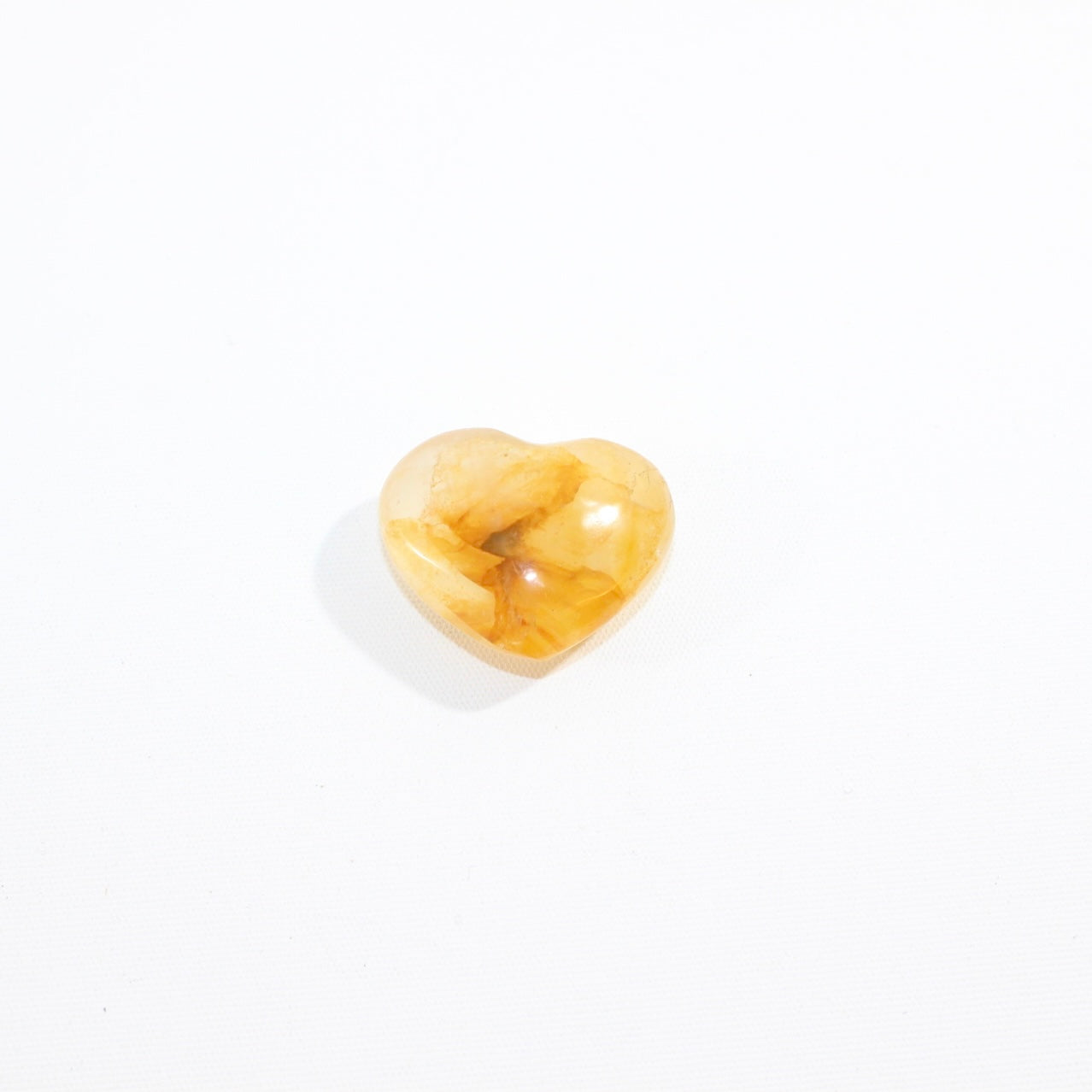 Small Golden Healer Heart | ASH&STONE.  Free express shipping. Buy online from ASH&STONE Auckland NZ. AfterPay available.