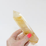 Golden Healer Tower | ASH&STONE Crystal Jewellery Shop Auckland NZ