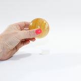 Golden Healer sphere crystal with stand 