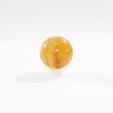 Golden Healer sphere crystal with stand 