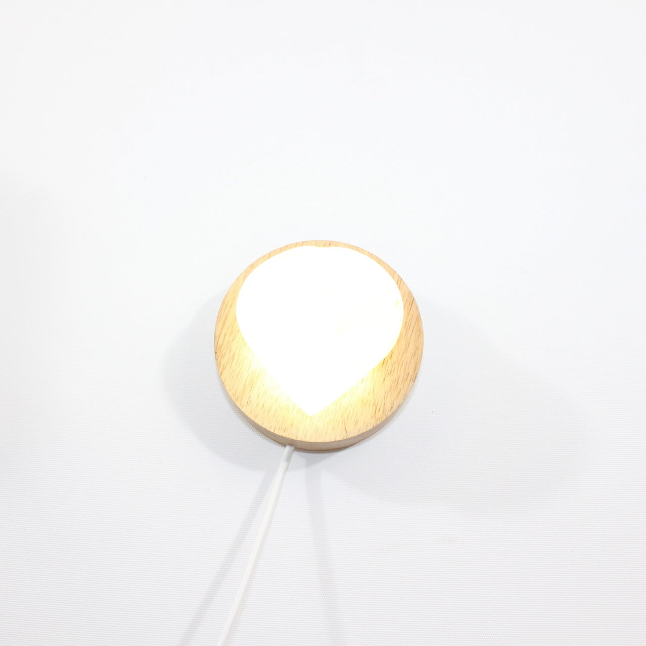 Golden healer in quartz heart crystal lamp. Free express shipping. Shop online from ASH&STONE crystal shop Auckland NZ. AfterPay available.
