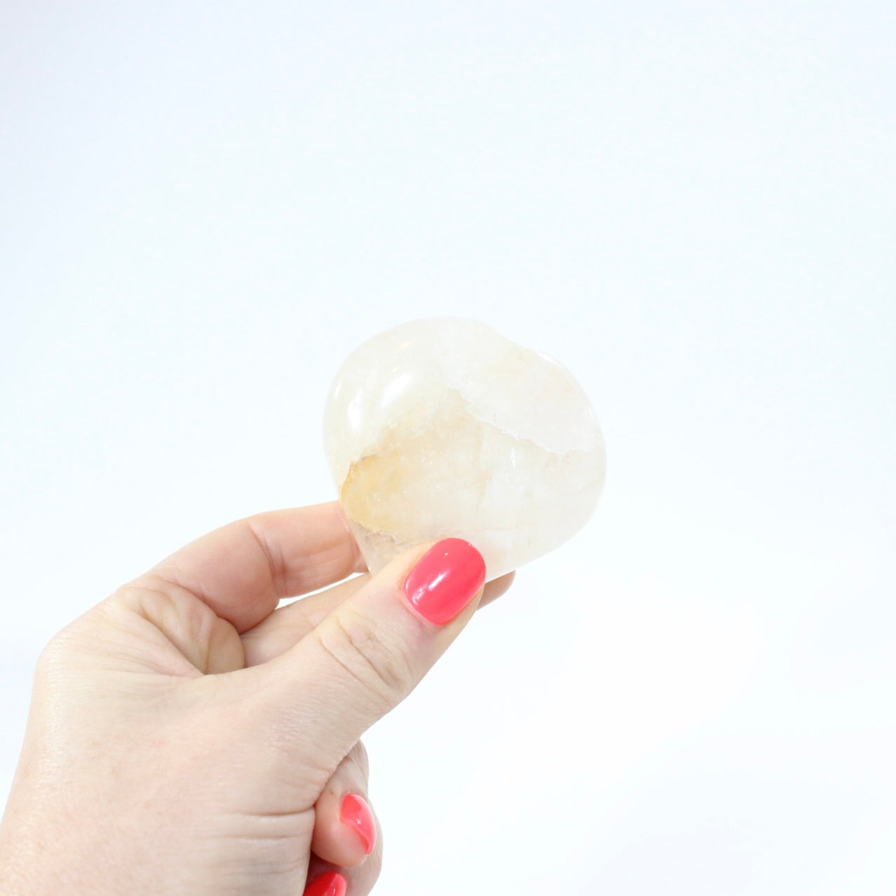 Golden healer in quartz heart crystal lamp. Free express shipping. Shop online from ASH&STONE crystal shop Auckland NZ. AfterPay available.
