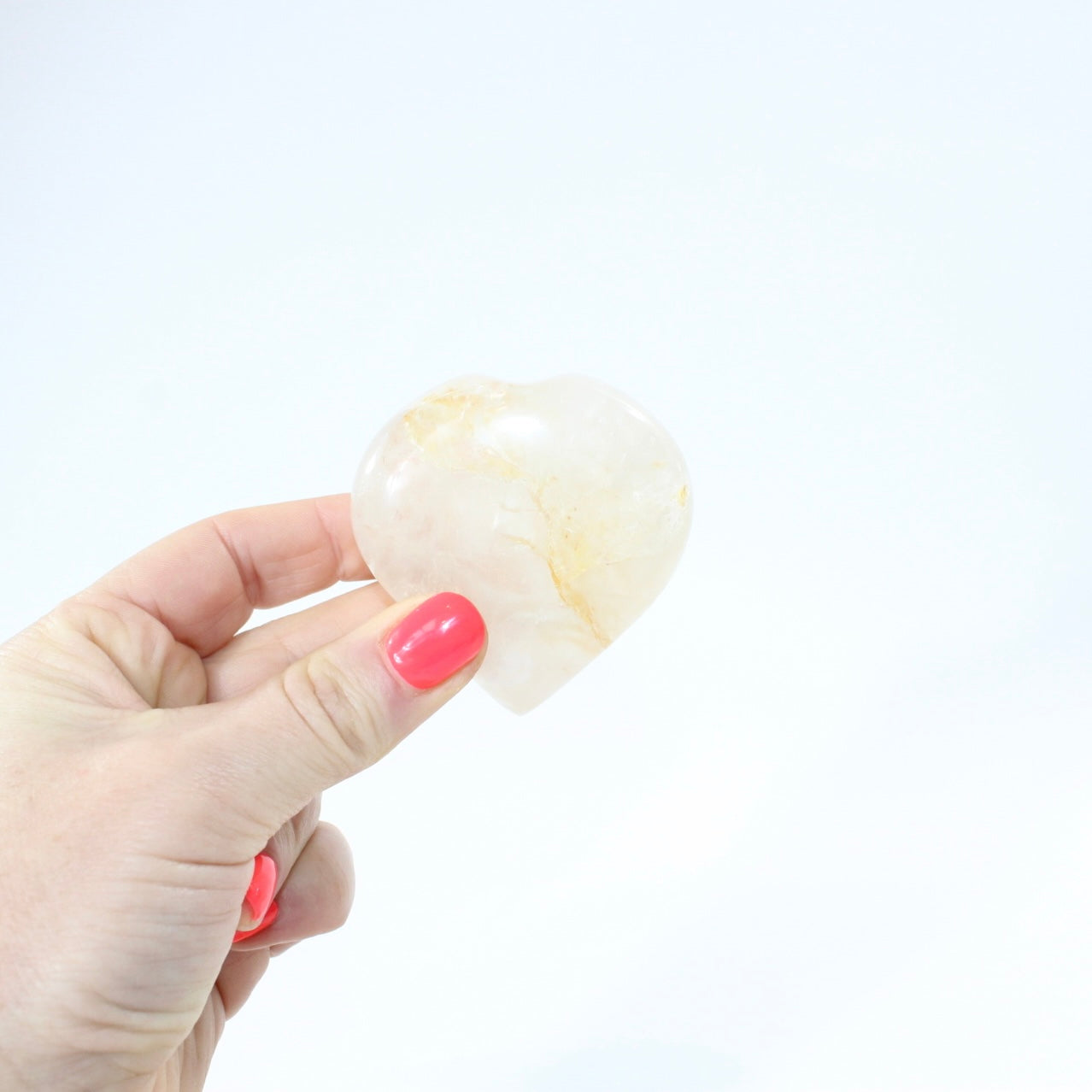Golden healer in quartz heart crystal lamp. Free express shipping. Shop online from ASH&STONE crystal shop Auckland NZ. AfterPay available.
