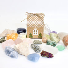 Load image into Gallery viewer, House of Christmas crystals | surprise gift box | ASH&amp;STONE Crystals Shop Auckland NZ
