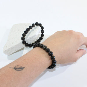 Sheen obsidian bracelet | ASH&STONE Crystal Jewellery Shop Auckland NZ