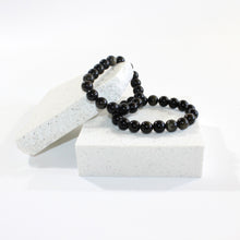 Load image into Gallery viewer, Sheen obsidian bracelet | ASH&amp;STONE Crystal Jewellery Shop Auckland NZ
