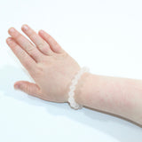 NZ-Made - Kids Rose Quartz Bead Crystal Bracelet| ASH&STONE crystal jewellery, unique as you. Online and Free express shipping. 