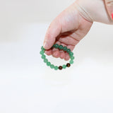NZ-Made - Kids Aventurine Bead Crystal Bracelet | ASH&STONE crystal jewellery online. Free express Shipping