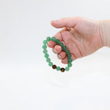 NZ-Made - Kids Aventurine Bead Crystal Bracelet | ASH&STONE crystal jewellery online. Free express Shipping