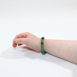 NZ-Made - Kids Aventurine Bead Crystal Bracelet | ASH&STONE crystal jewellery online. Free express Shipping