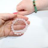 NZ-Made - Kids Aventurine Bead Crystal Bracelet | ASH&STONE crystal jewellery online. Free express Shipping