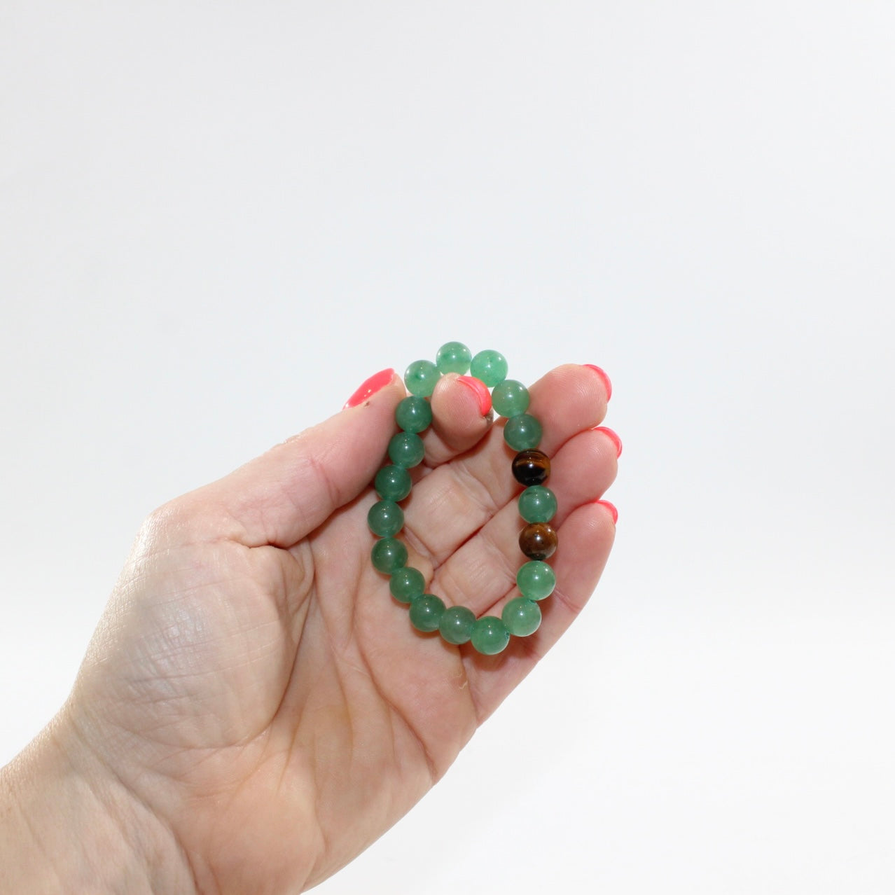 NZ-Made - Kids Aventurine Bead Crystal Bracelet | ASH&STONE crystal jewellery online. Free express Shipping