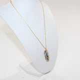Handmade: Kyanite Crystal Gold plated Necklace | ASH & STONE, Crystals and Jewellery online NZ 