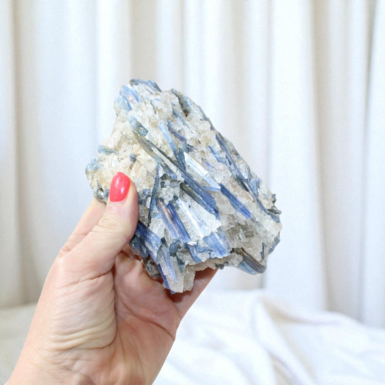 Kyanite Crystal Cluster | ASH & STONE Ethically sourced Crystals, Free express shipping NZ 