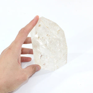 Large high grade clear quartz crystal point 1kg | ASH&STONE Crystal Shop Auckland NZ