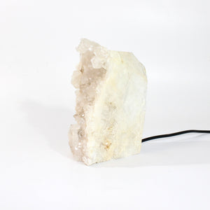 Large clear quartz crystal cluster lamp 2.6kg | ASH&STONE Crystals Shop Auckland NZ