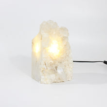 Load image into Gallery viewer, Large clear quartz crystal cluster lamp 2.6kg | ASH&amp;STONE Crystals Shop Auckland NZ
