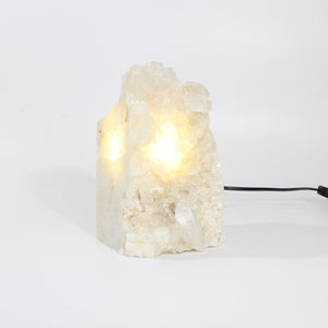 Large clear quartz crystal cluster lamp 2.6kg | ASH&STONE Crystals Shop Auckland NZ