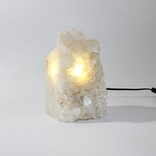 Load image into Gallery viewer, Large clear quartz crystal cluster lamp 2.6kg | ASH&amp;STONE Crystals Shop Auckland NZ
