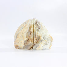 Load image into Gallery viewer, Large agate crystal bookends 3.19kg | ASH&amp;STONE Crystals Shop Auckland NZ
