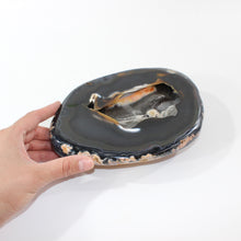 Load image into Gallery viewer, Large agate bowl with lid 3.33kg | ASH&amp;STONE Crystal Shop Auckland NZ
