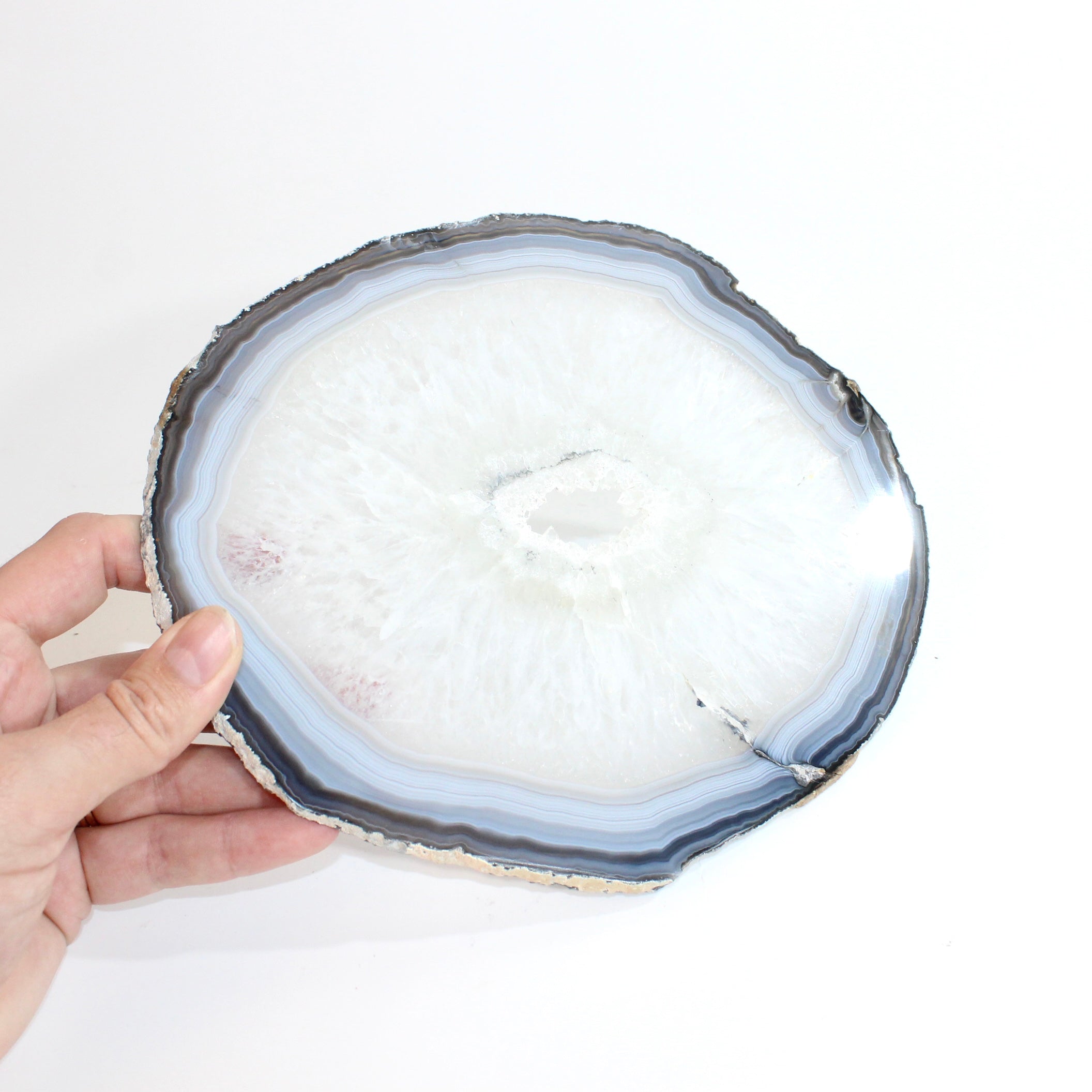 Large gate crystal slice | ASH&STONE Crystals Shop Auckland NZ