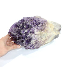 Load image into Gallery viewer, Large amethyst cathedral crystal point 8.57kg | ASH&amp;STONE Crystals Shop Auckland NZ
