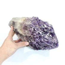 Load image into Gallery viewer, Large amethyst cathedral crystal point 8.57kg | ASH&amp;STONE Crystals Shop Auckland NZ
