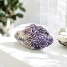 Load image into Gallery viewer, Large amethyst cathedral crystal point 8.57kg | ASH&amp;STONE Crystals Shop Auckland NZ
