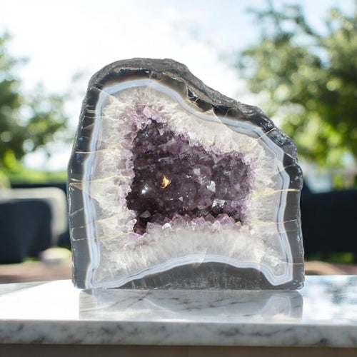 Large amethyst crystal cave 16.6kg | ASH&STONE Crystal Shop Auckland NZ