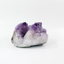 Load image into Gallery viewer, Large high grade+ amethyst crystal cluster with large points 6.75kg | polished edging | ASH&amp;STONE Crystals Shop Auckland NZ
