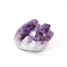 Load image into Gallery viewer, Large high grade+ amethyst crystal cluster with large points 6.75kg | polished edging | ASH&amp;STONE Crystals Shop Auckland NZ
