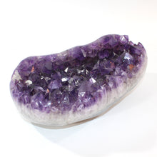 Load image into Gallery viewer, Large high grade amethyst crystal cluster 8.9kg polished edging | ASH&amp;STONE Crystal Shop Auckland NZ
