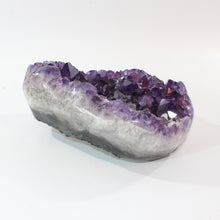 Load image into Gallery viewer, Large high grade amethyst crystal cluster 8.9kg polished edging | ASH&amp;STONE Crystal Shop Auckland NZ
