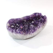 Load image into Gallery viewer, Large high grade amethyst crystal cluster 8.9kg polished edging | ASH&amp;STONE Crystal Shop Auckland NZ
