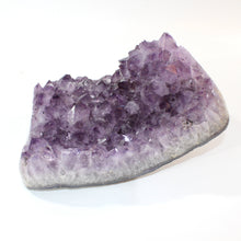 Load image into Gallery viewer, Large amethyst crystal cluster 9.53kg polished edging | ASH&amp;STONE Crystal Shop Auckland NZ
