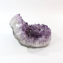 Load image into Gallery viewer, Large amethyst crystal cluster 9.53kg polished edging | ASH&amp;STONE Crystal Shop Auckland NZ
