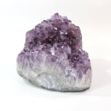 Load image into Gallery viewer, Large amethyst crystal cluster 9.53kg polished edging | ASH&amp;STONE Crystal Shop Auckland NZ
