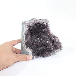 Large amethyst crystal cluster 2.57kg | ASH&STONE Crystal Shop Auckland NZ