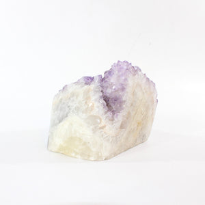 Large amethyst crystal cluster with polished sides 4kg | ASH&STONE Crystal Shop Auckland NZ