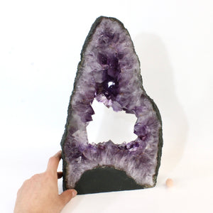 Large amethyst crystal hollow cave 7.15kg | ASH&STONE Crystals Shop Auckland NZ